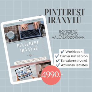 Pinterest Iránytű workbook vállalkozóknak